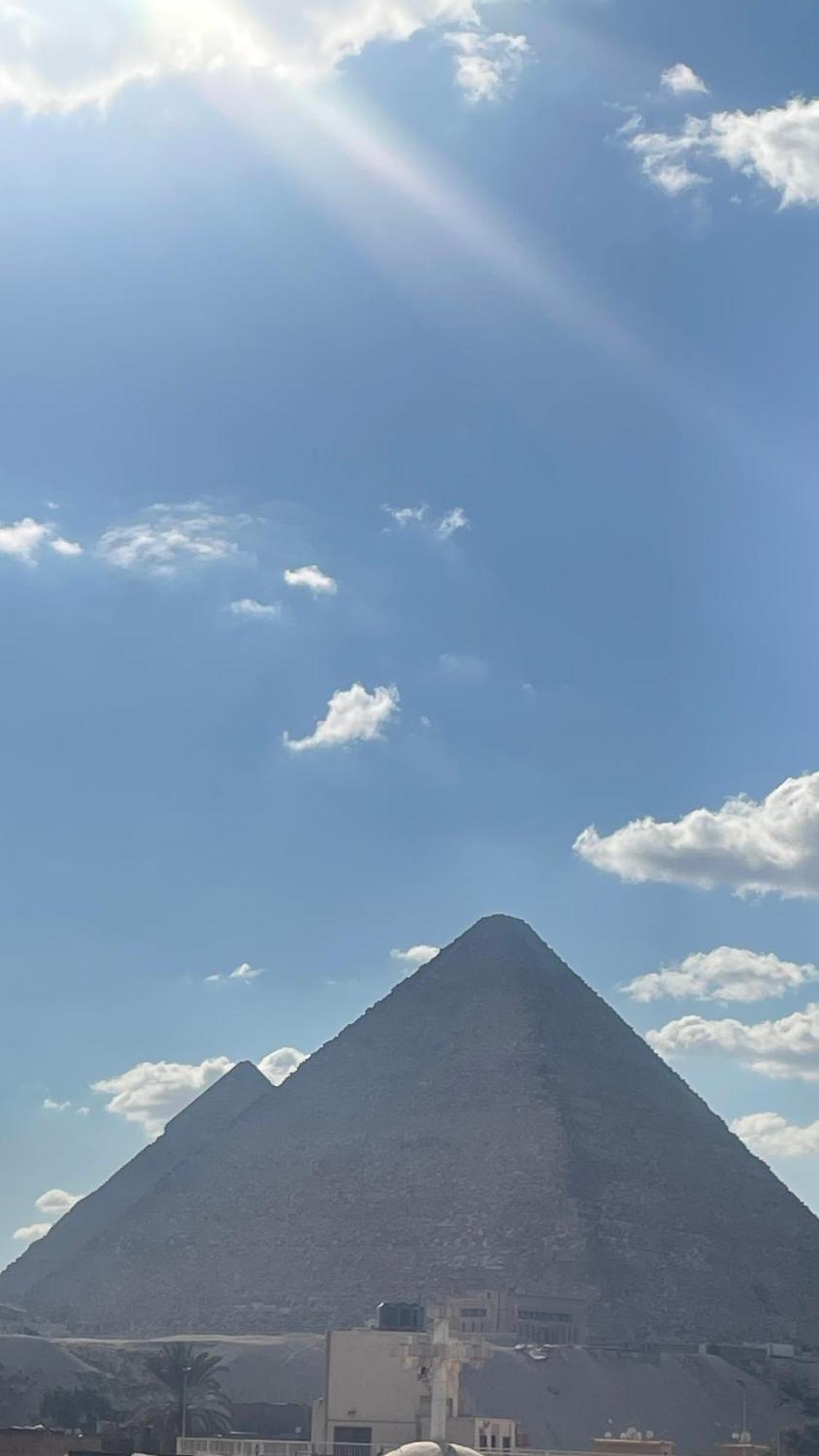Sami Holiday Inn - Pyramids View Rooftop Al Kawm al Akhdar Exterior foto